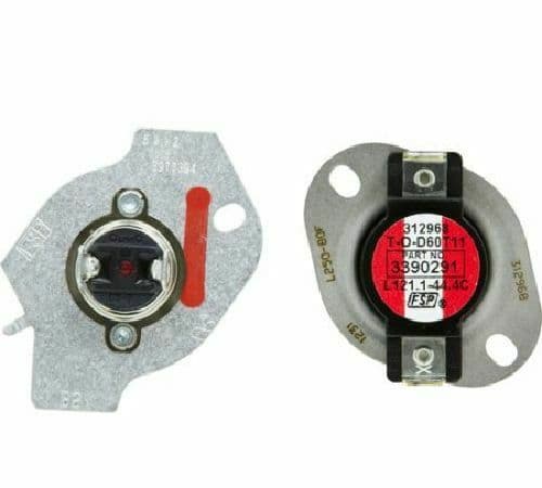NEW Genuine OEM Whirlpool Dryer Thermal Cut-Off Kit 279769